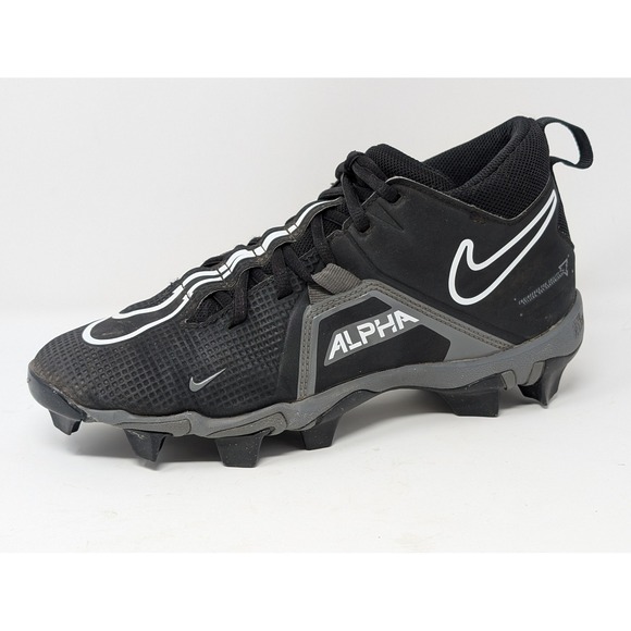 Nike Other - Nike Alpha Menace 3 Shark Football Cleats Black Anthracite CV0584-010 Mens 7